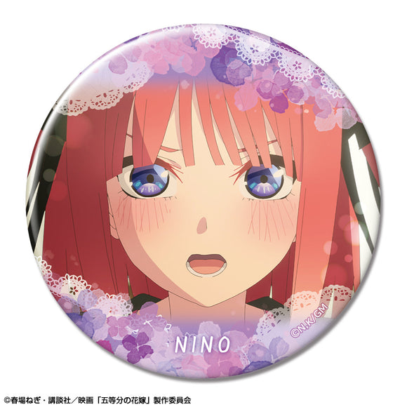 『五等分の花嫁』缶バッジ デザイン17(中野二乃/E)【202407再販】