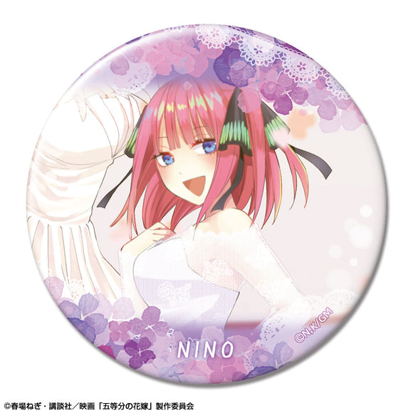 『五等分の花嫁』缶バッジ デザイン24(中野二乃/L)【202407再販】