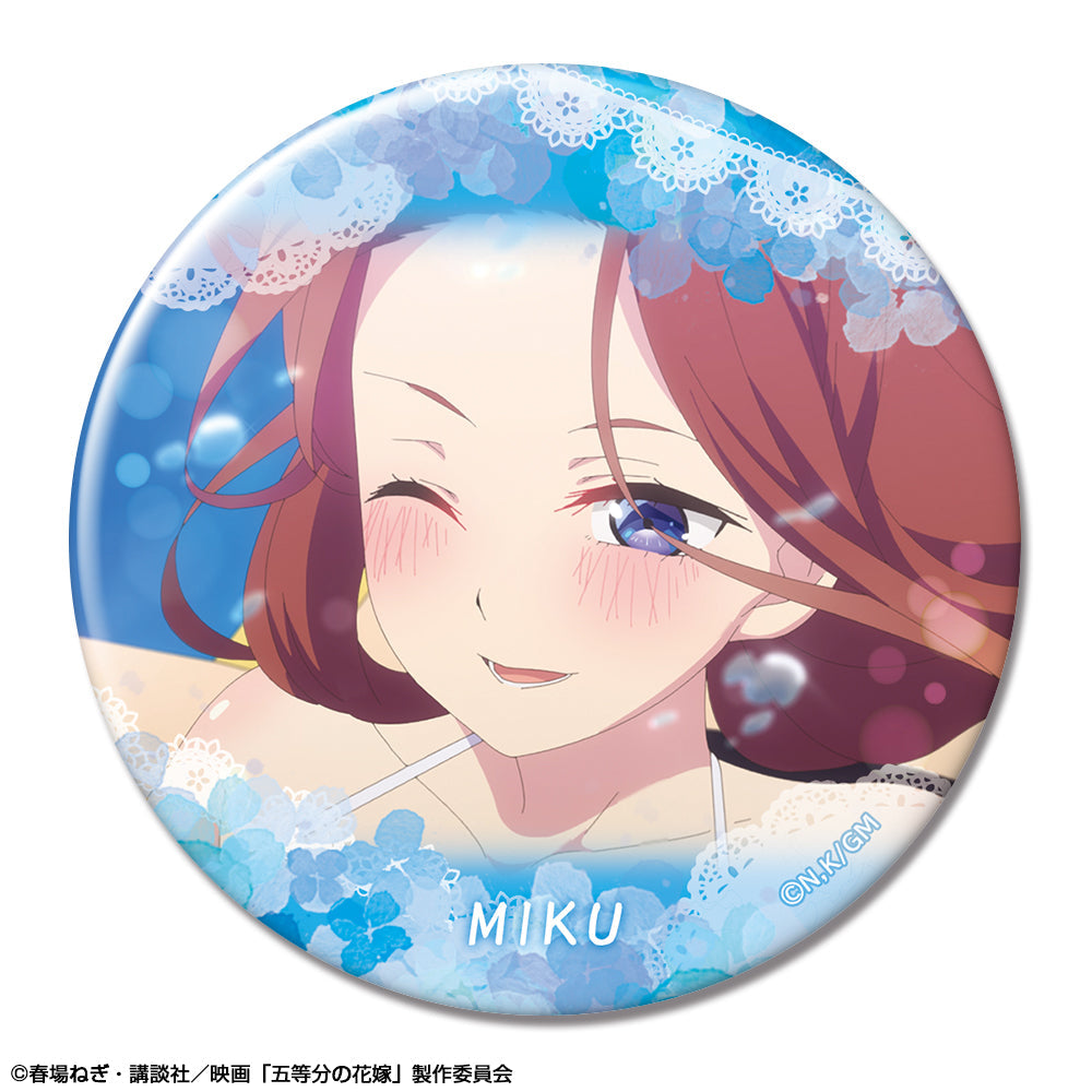 五等分の花嫁』缶バッジ デザイン27(中野三玖/C)【202506再販