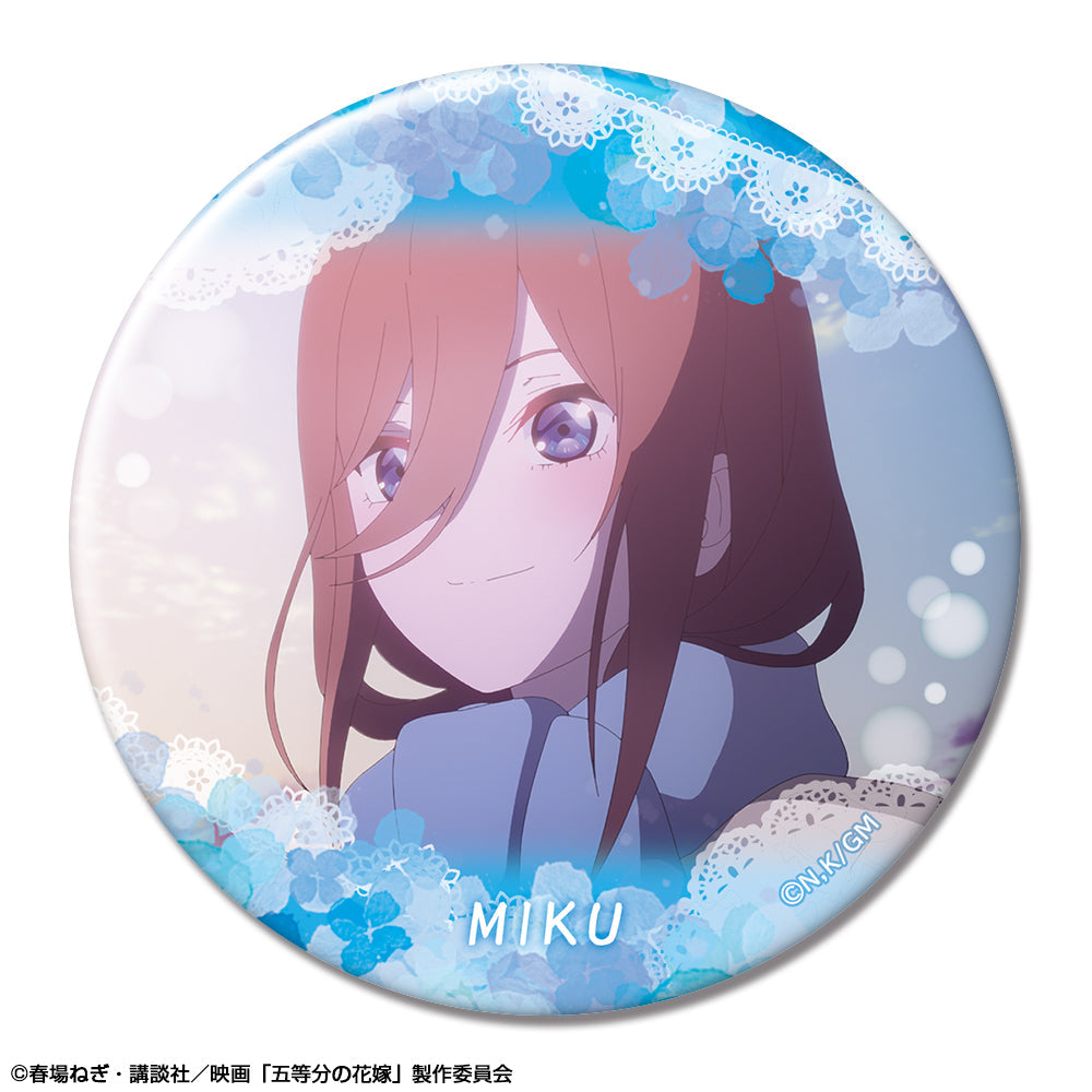 円高還元 五等分の花嫁』缶バッジ デザイン34(中野三玖/J)【202506再販 ピンズ・ピンバッジ・缶バッジ