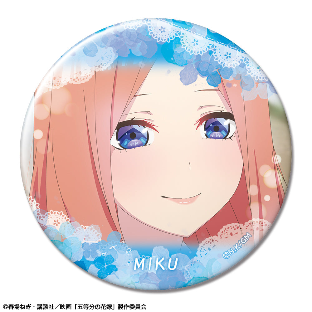 五等分の花嫁』缶バッジ デザイン35(中野三玖/K)【202506再販