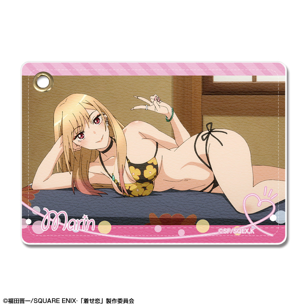 『その着せ替え人形(ビスク・ドール)は恋をする』レザーパスケース Ver.2 デザイン02(喜多川海夢/B)【202510再販】