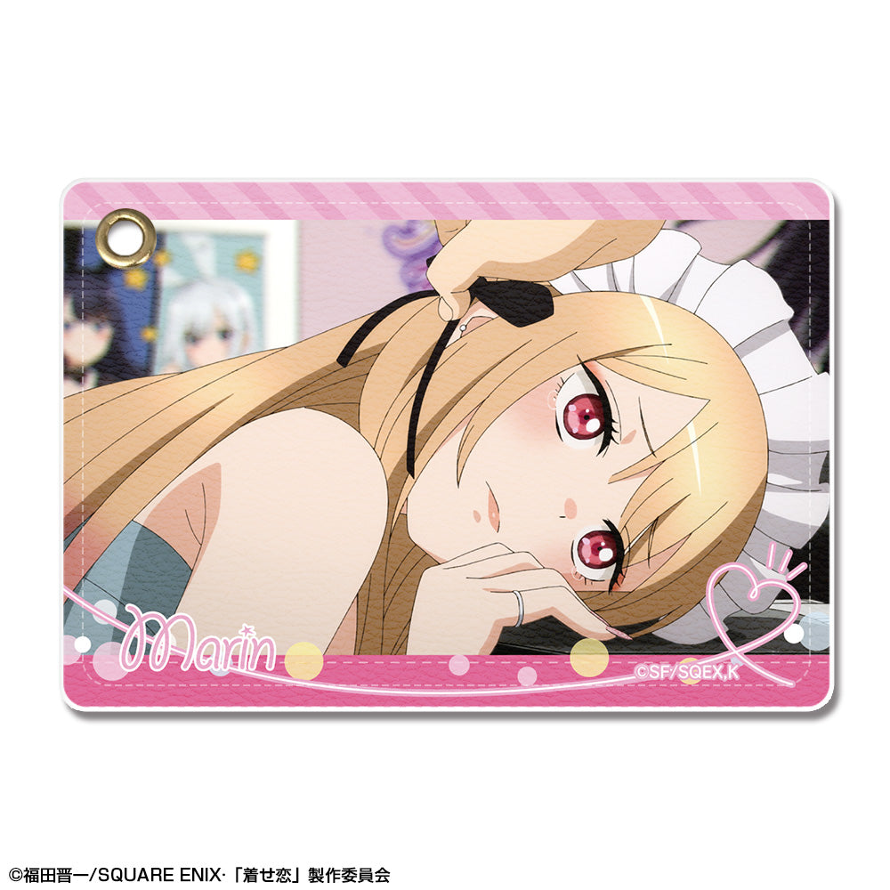 『その着せ替え人形(ビスク・ドール)は恋をする』レザーパスケース Ver.2 デザイン03(喜多川海夢/C)【202510再販】