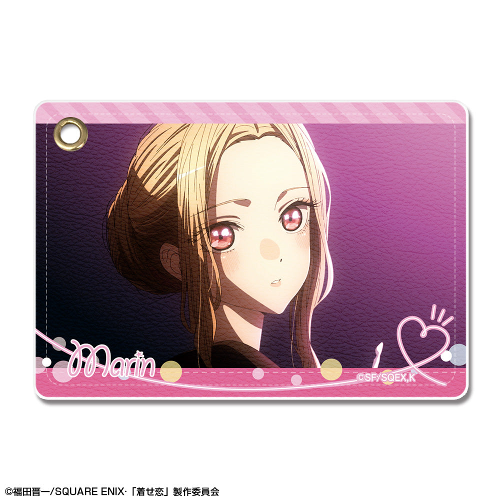 『その着せ替え人形(ビスク・ドール)は恋をする』レザーパスケース Ver.2 デザイン05(喜多川海夢/E)【202510再販】