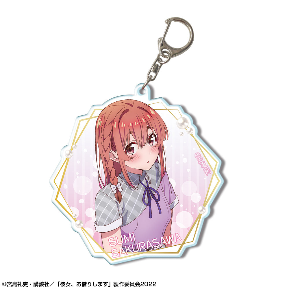 『彼女、お借りします』ビッグアクリルキーホルダー デザイン04(桜沢墨)【202507再販】