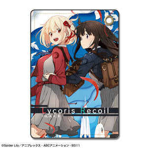 『リコリス・リコイル』レザーパスケース デザイン06(錦木千束&井ノ上たきな/B)【202410再販】