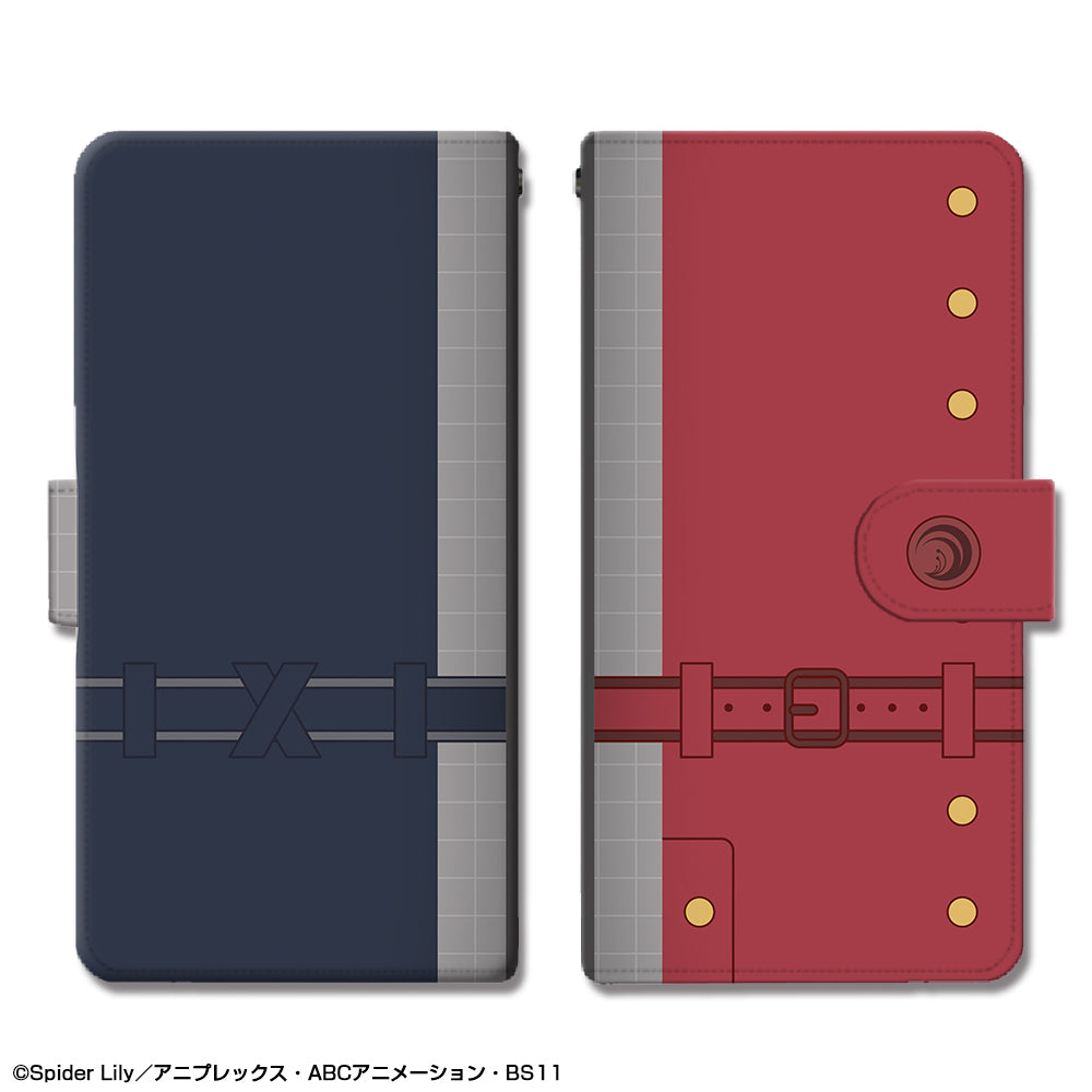 『リコリス・リコイル』ブックスタイルスマホケース XMサイズ デザイン03(モチーフ/B)【202502再販】