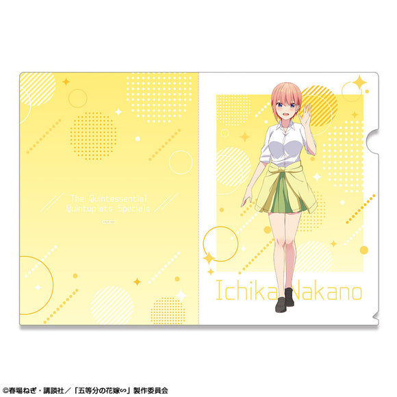 『五等分の花嫁∽』クリアファイル デザイン06(中野一花/B)【202407再販】