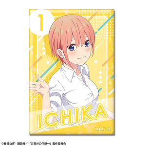 『五等分の花嫁∽』ホログラム缶バッジ デザイン01(中野一花/A)【202407再販】