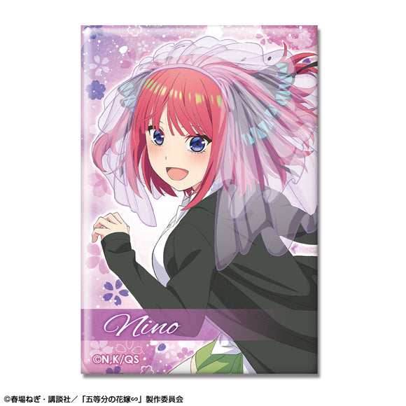 『五等分の花嫁∽』ホログラム缶バッジ デザイン04(中野二乃/B)【202407再販】