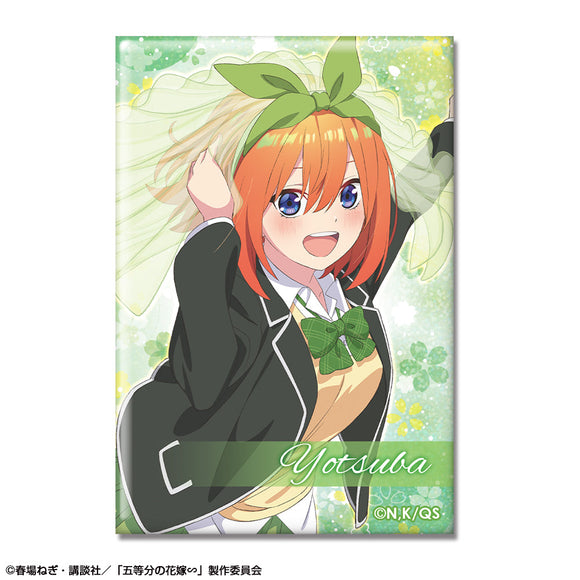 『五等分の花嫁∽』ホログラム缶バッジ デザイン08(中野四葉/B)【202407再販】