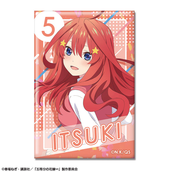 『五等分の花嫁∽』ホログラム缶バッジ デザイン09(中野五月/A)【202407再販】