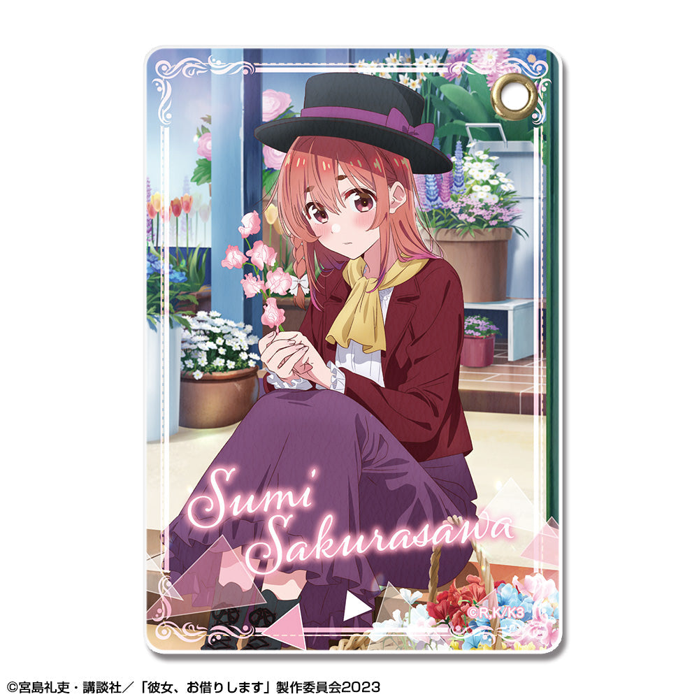『彼女、お借りします』レザーパスケース Ver.3 デザイン09(桜沢墨/B)【202506再販】