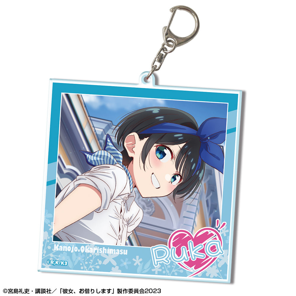 『彼女、お借りします』ビッグアクリルキーホルダー Ver.2 デザイン08(更科瑠夏/B)【202507再販】