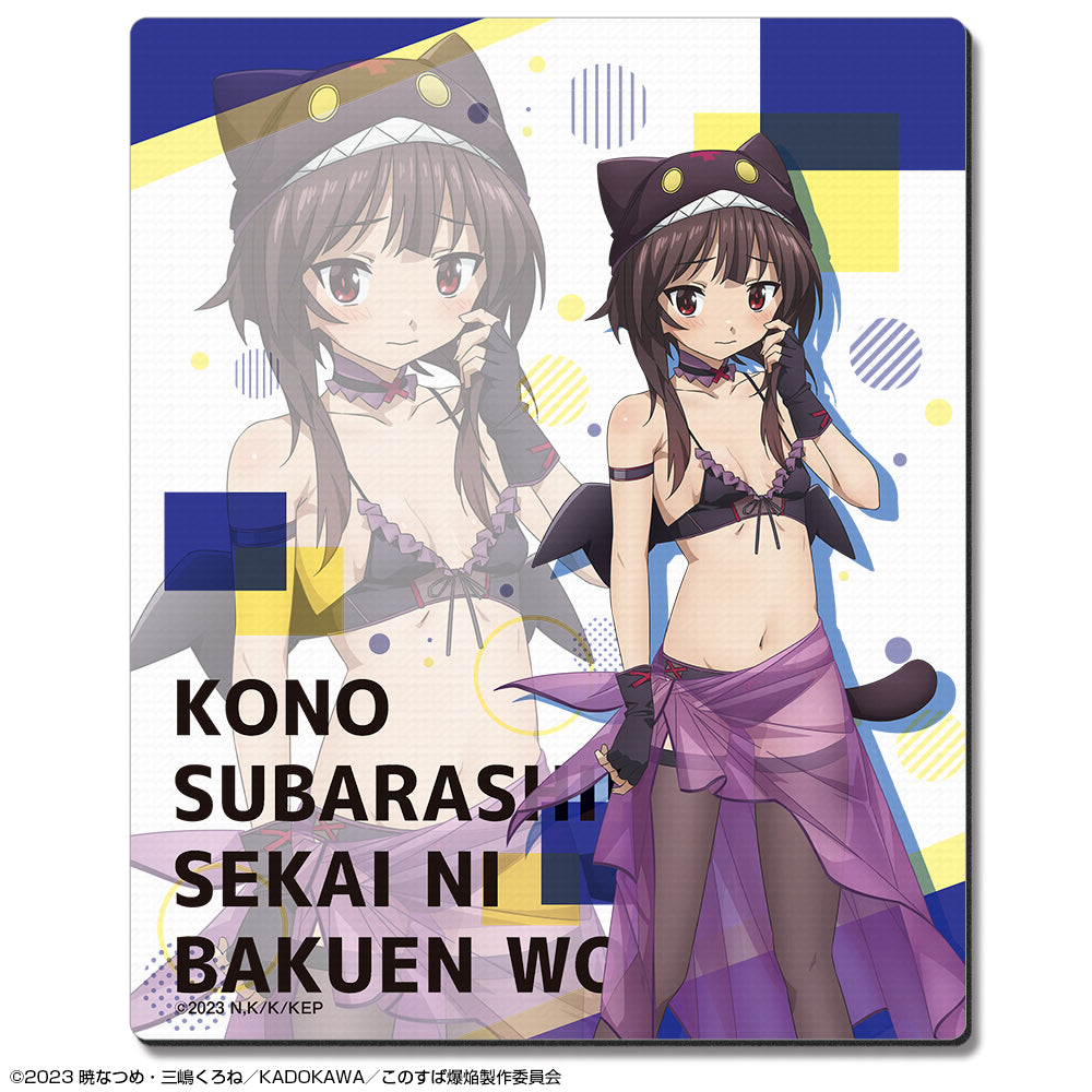 『この素晴らしい世界に爆焔を!』ラバーマウスパッド デザイン02(めぐみん/ちょむすけ風水着Ver.)【描き下ろし】【202601再販】