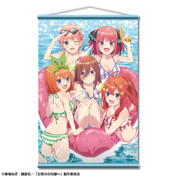 『五等分の花嫁∽』B2タペストリー デザイン07(集合/水着A)【202410再販】