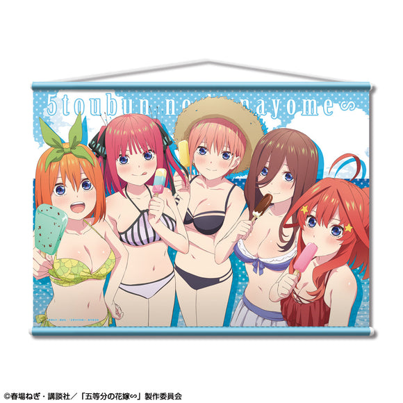 『五等分の花嫁∽』B2タペストリー デザイン08(集合/水着B)【202410再販】