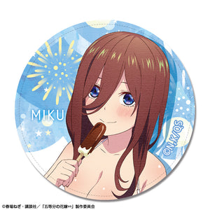 『五等分の花嫁∽』レザーバッジ デザイン08(中野三玖/水着)【202407再販】