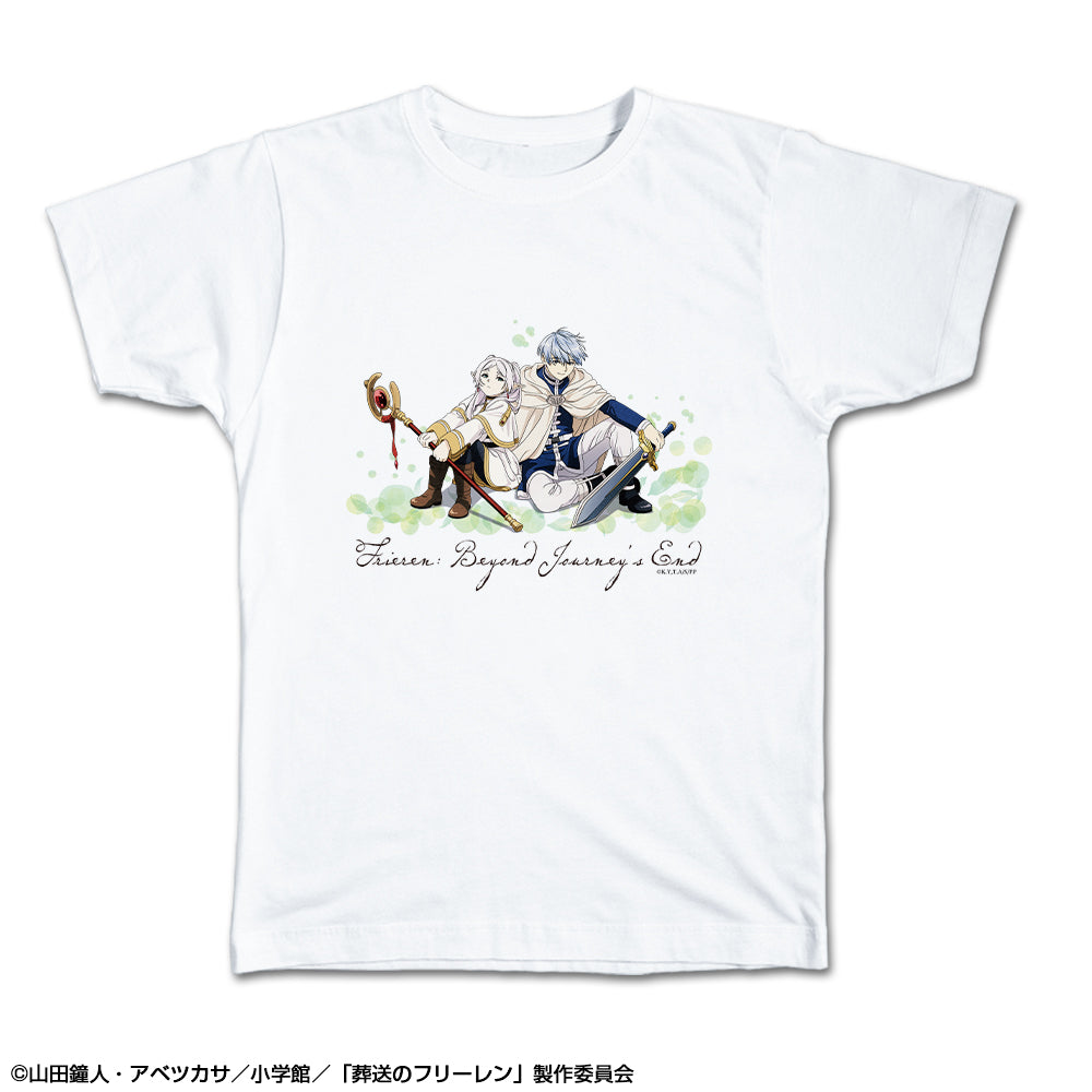 『葬送のフリーレン』Tシャツ XLサイズ デザイン01(フリーレン&ヒンメル)【202509再販】