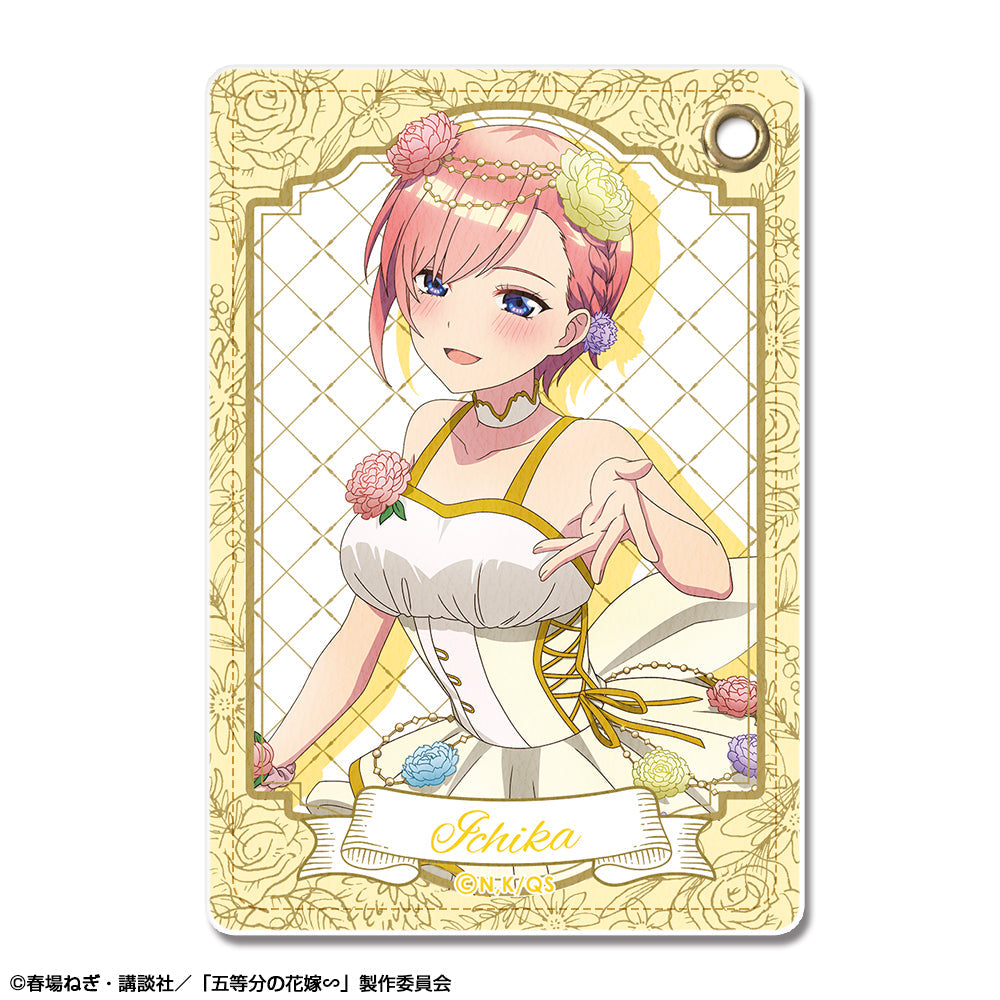 『五等分の花嫁∽』レザーパスケース デザイン01(中野一花/花の妖精ver.)【描き下ろし】【202507再販】