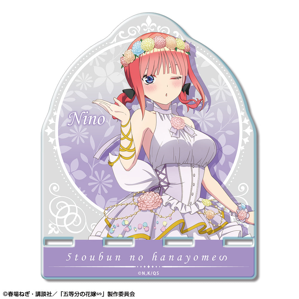『五等分の花嫁∽』アクリルスマホスタンド デザイン02(中野二乃/花の妖精ver.)【描き下ろし】【202507再販】