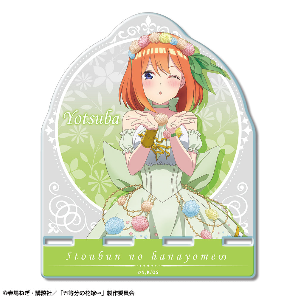 『五等分の花嫁∽』アクリルスマホスタンド デザイン04(中野四葉/花の妖精ver.)【描き下ろし】【202512再販】