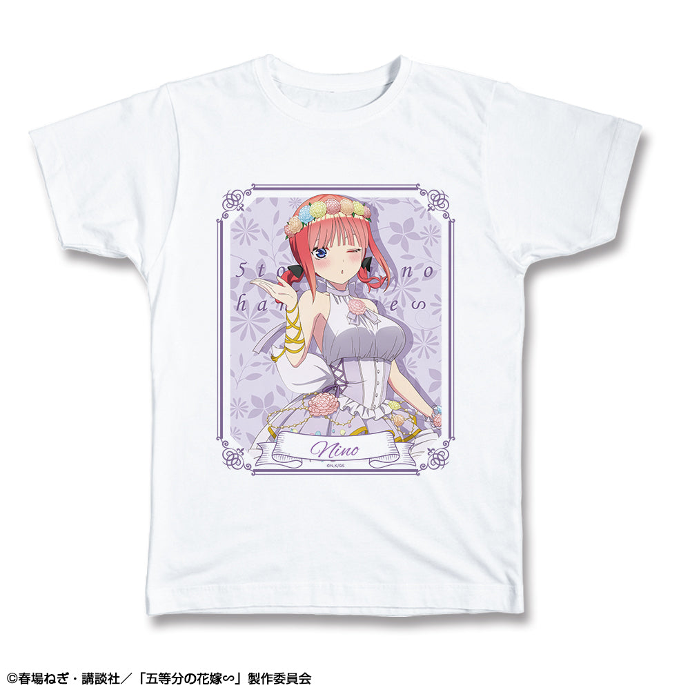 『五等分の花嫁∽』Tシャツ Lサイズ デザイン02(中野二乃/花の妖精ver.)【描き下ろし】【202507再販】
