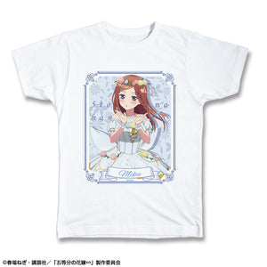 『五等分の花嫁∽』Tシャツ XLサイズ デザイン03(中野三玖/花の妖精ver.)【描き下ろし】【202407再販】