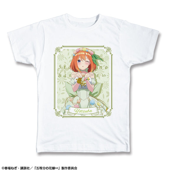 『五等分の花嫁∽』Tシャツ XLサイズ デザイン04(中野四葉/花の妖精ver.)【描き下ろし】【202407再販】