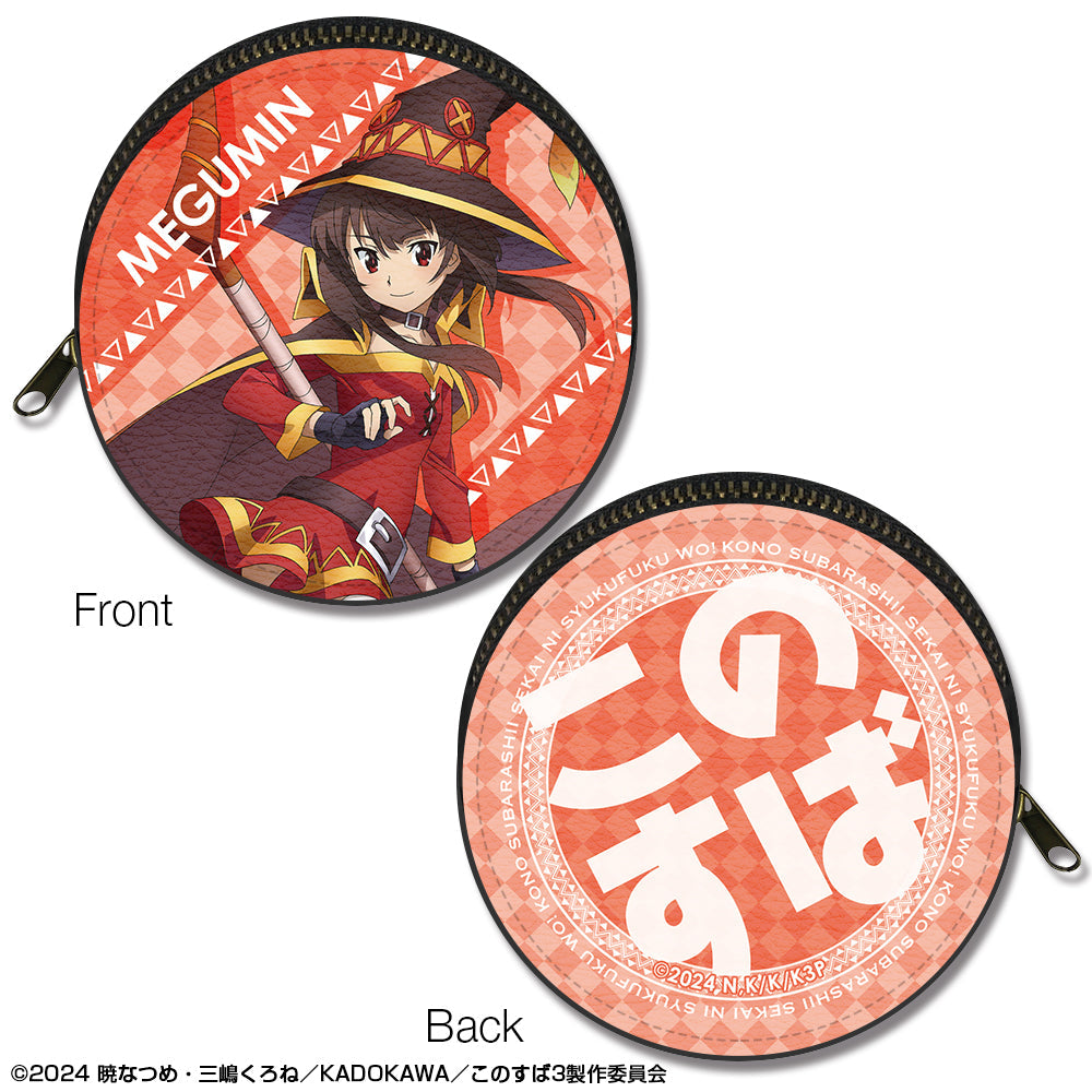 『この素晴らしい世界に祝福を!3』まるっとレザーケース デザイン03(めぐみん)【202503再販】