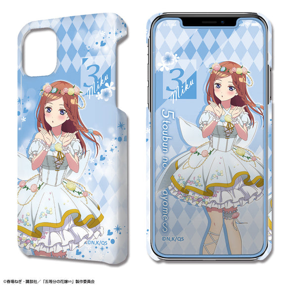 『五等分の花嫁∽』デザジャケット iPhone 12/12 Pro ケース&保護シート デザイン03(中野三玖/花の妖精ver.)【描き下ろし】【202407再販】