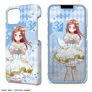 『五等分の花嫁∽』デザジャケット iPhone 13 ケース&保護シート デザイン03(中野三玖/花の妖精ver.)【描き下ろし】【202407再販】