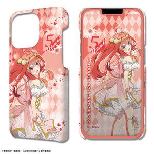 『五等分の花嫁∽』デザジャケット iPhone 13 Pro ケース&保護シート デザイン05(中野五月/花の妖精ver.)【描き下ろし】【202407再販】