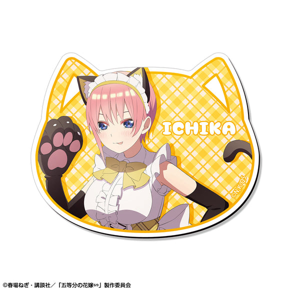 『五等分の花嫁∽』マグネットシート デザイン01(中野一花/猫耳メイドver.)【描き下ろし】【202410再販】