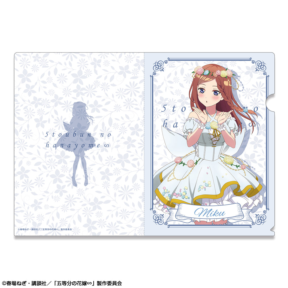 『五等分の花嫁∽』クリアファイル デザイン03(中野三玖/花の妖精ver.)【描き下ろし】【202507再販】