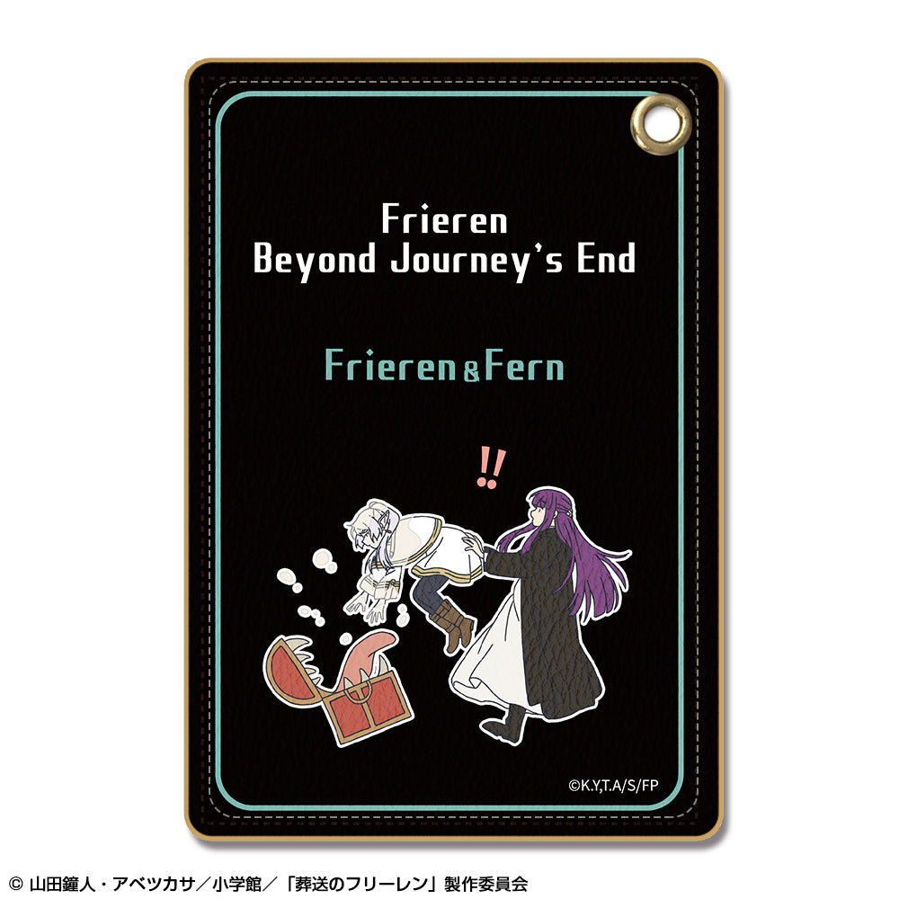 『葬送のフリーレン』レザーパスケース Ver.2 デザイン09(フリーレン&フェルン)【202602再販】