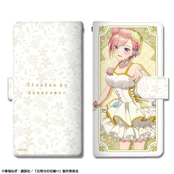 『五等分の花嫁∽』ブックスタイルスマホケース Lサイズ デザイン01(中野一花/花の妖精ver.)【描き下ろし】