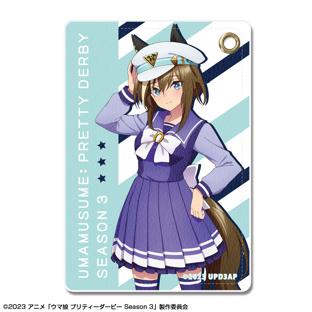 『ウマ娘 プリティーダービー Season 3』レザーパスケース デザイン04(シュヴァルグラン/制服ver.)【描き下ろし】【202506再販】
