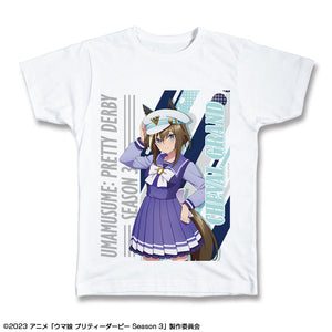 『ウマ娘 プリティーダービー Season 3』Tシャツ Lサイズ デザイン04(シュヴァルグラン/制服ver.)【描き下ろし】