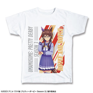 『ウマ娘 プリティーダービー Season 3』Tシャツ Lサイズ デザイン09(ロイスアンドロイス/制服ver.)【描き下ろし】