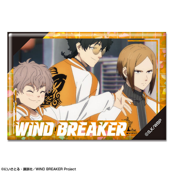 『WIND BREAKER』ホログラム缶バッジ デザイン30(集合/B)