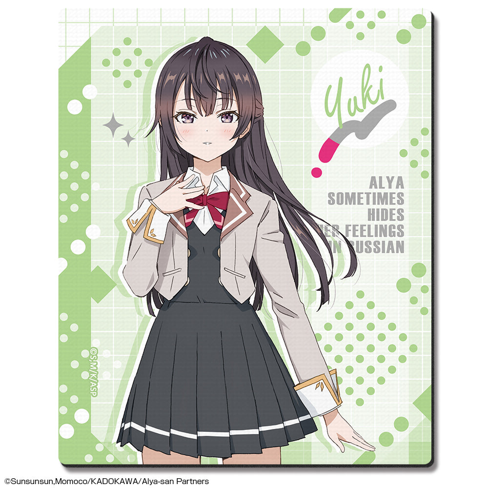 『時々ボソッとロシア語でデレる隣のアーリャさん』ラバーマウスパッド デザイン03(有希)【202506再販】