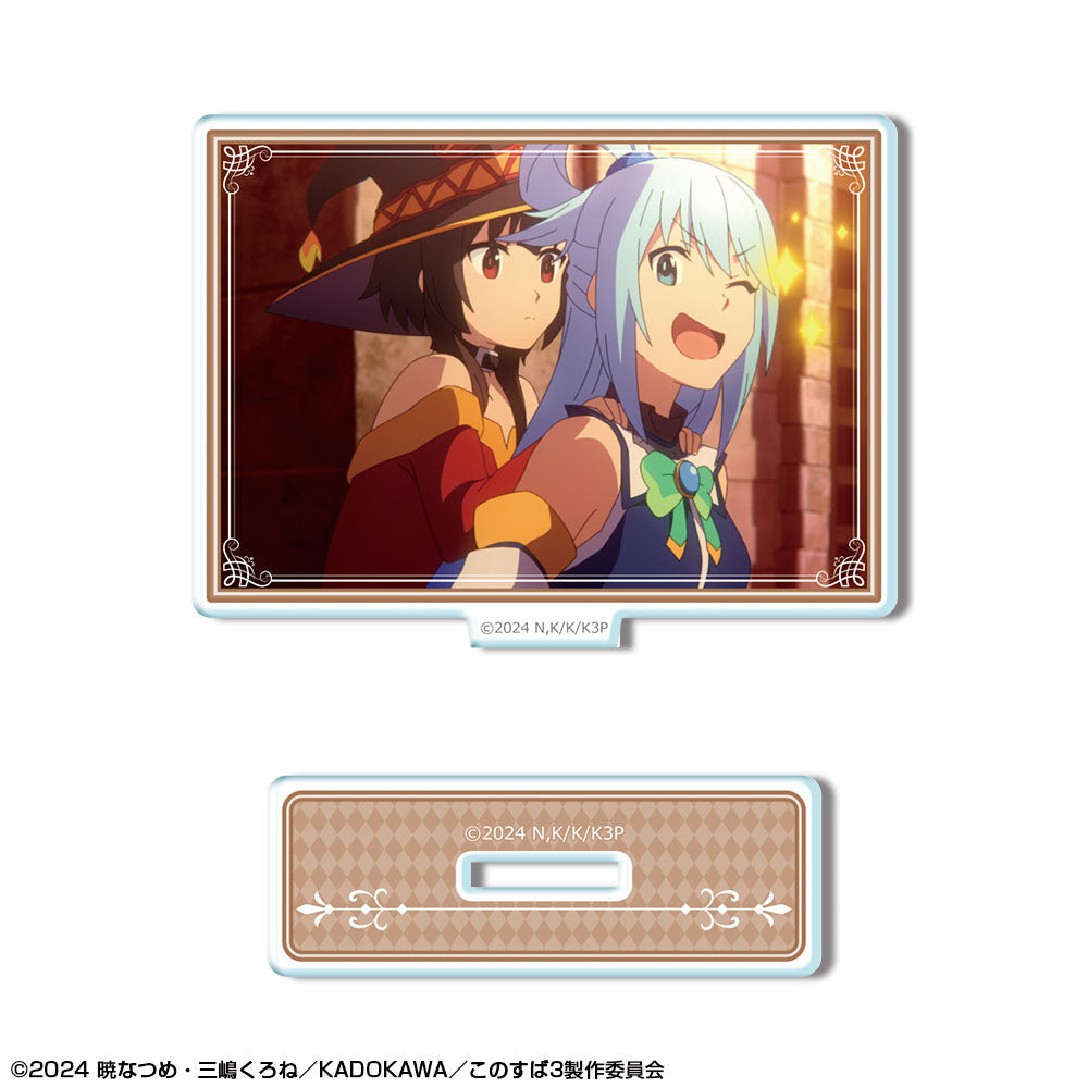 『この素晴らしい世界に祝福を!3』ミニアクリルスタンド デザイン14(アクア&めぐみん)【202503再販】