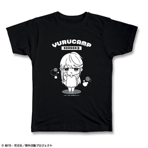 『ゆるキャン△ SEASON3』Tシャツ Lサイズ デザイン02(志摩リン)【ゆるぷに】【202411再販】