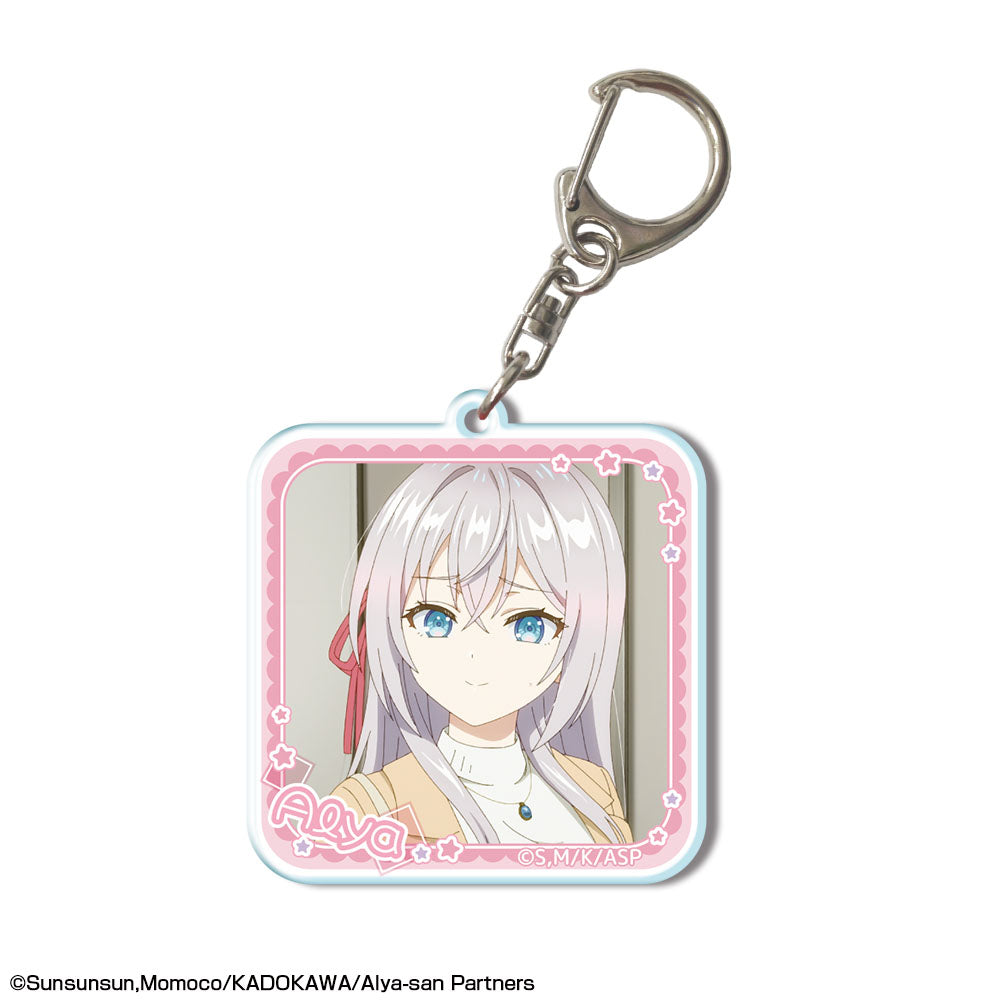 『時々ボソッとロシア語でデレる隣のアーリャさん』アクリルキーホルダー デザイン06(アーリャ/F)【202506再販】