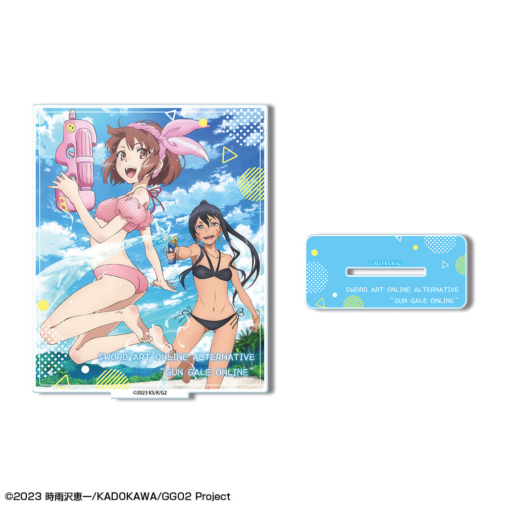 『ソードアート・オンライン オルタナティブ ガンゲイル・オンラインII』アクリルスタンド デザイン07(レン&ピトフーイ)【202503再販】