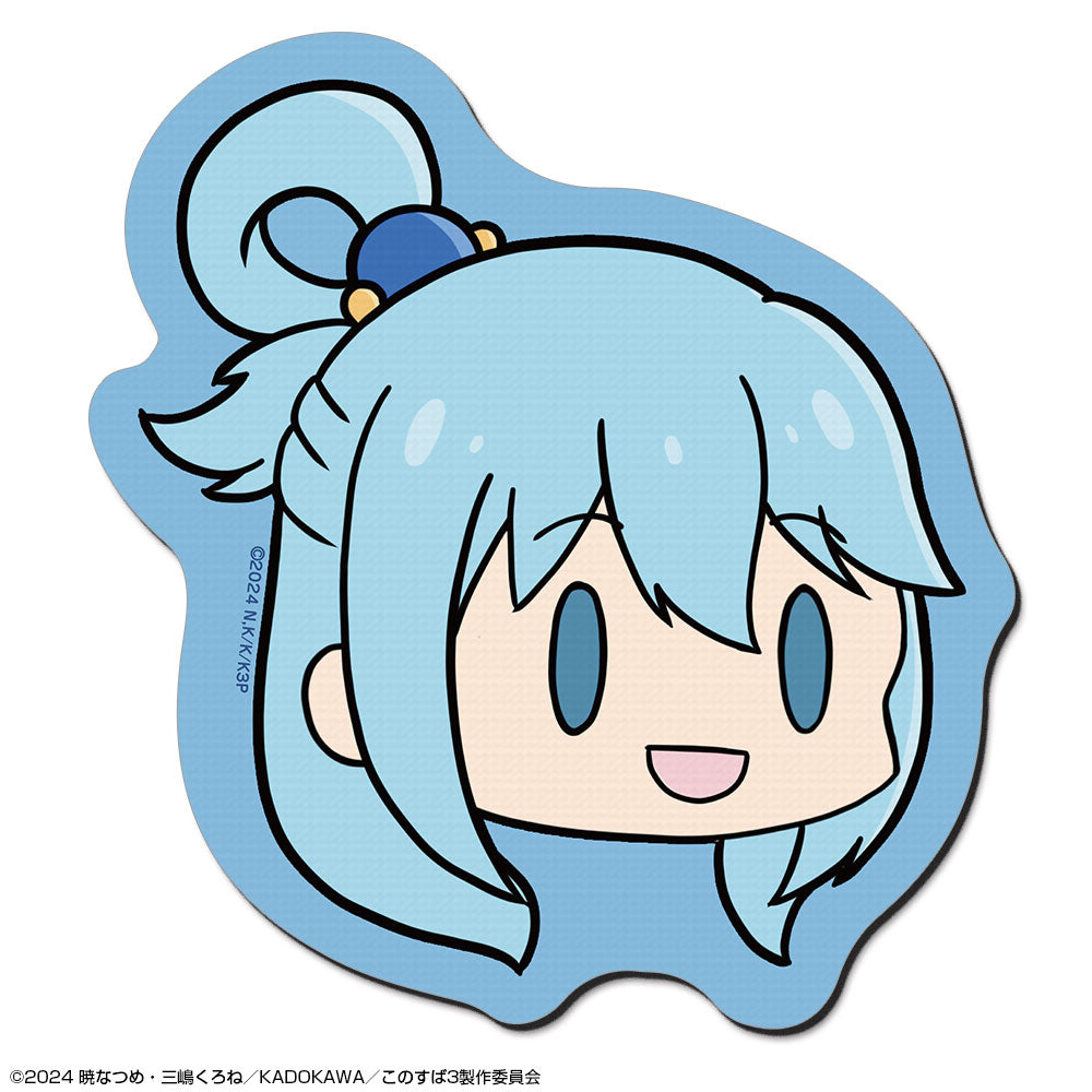 『この素晴らしい世界に祝福を!3』ラバーマウスパッド Ver.2 デザイン01(アクア)【202504再販】