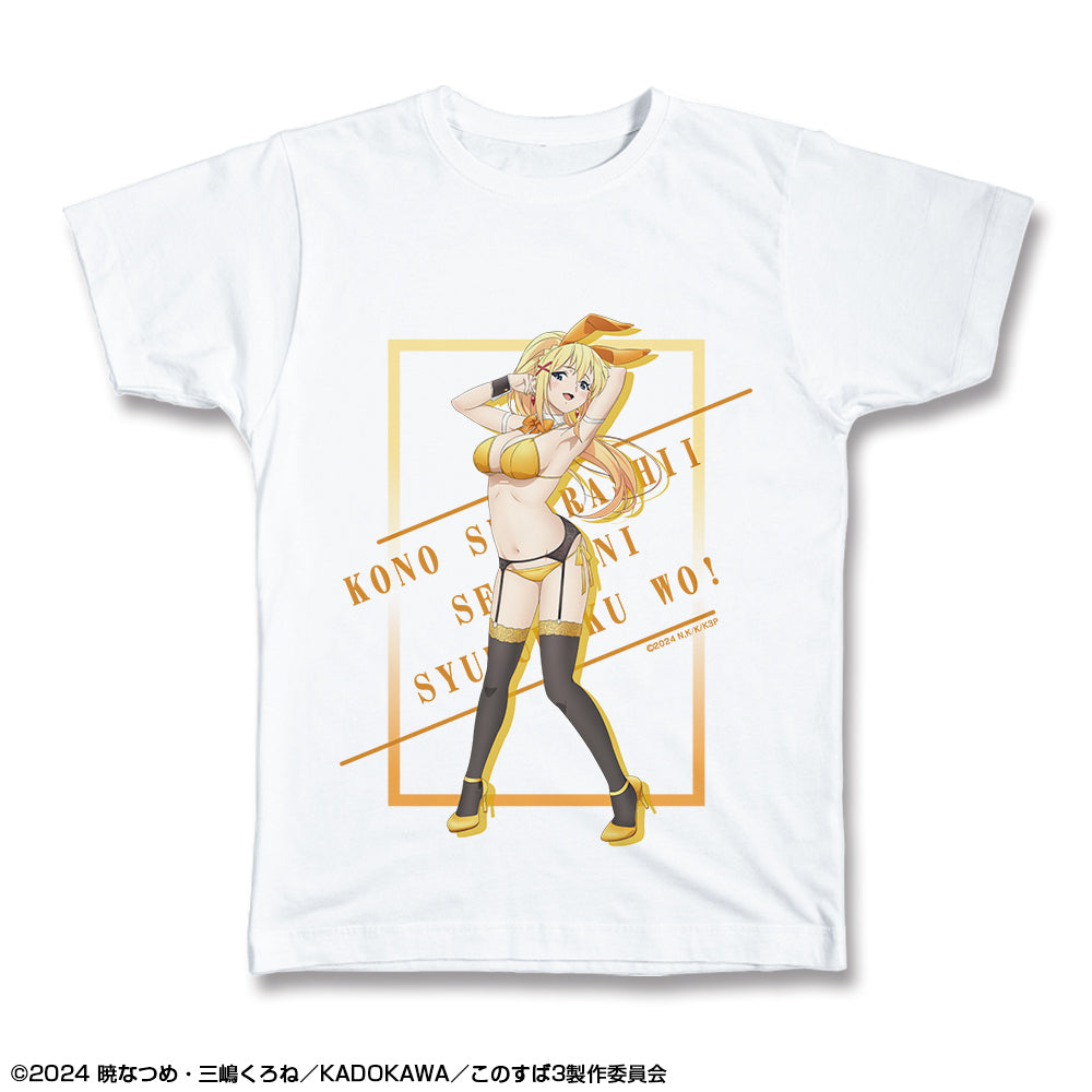【新品】 この素晴らしい世界に祝福を! フルグラフィックtシャツ (バニー) めぐみんフルグラフィックTシャツ [この素晴らしい世界に祝福を