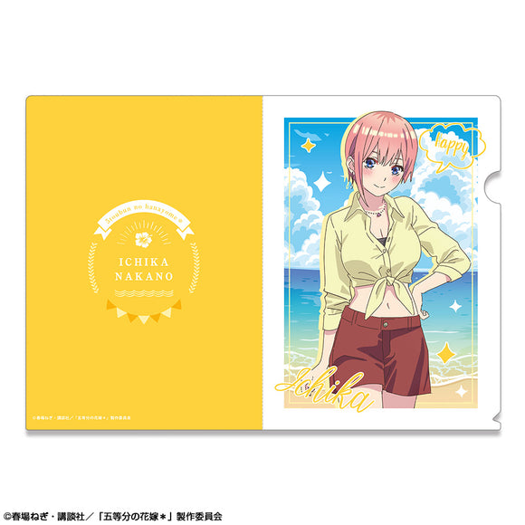 『五等分の花嫁*』クリアファイル デザイン01(中野一花)