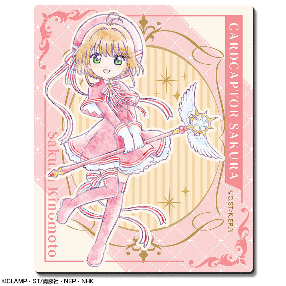 『カードキャプターさくら クリアカード編』ラバーマウスパッド デザイン01(木之本 桜/A)【202601再販】